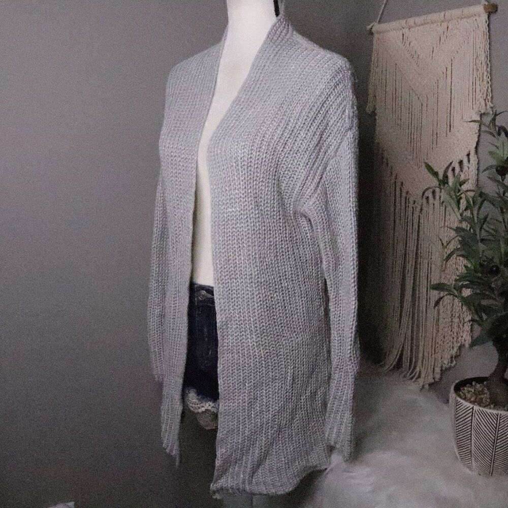Lucky Brand‎ | Chunky Knit Open Front Cardigan Medium